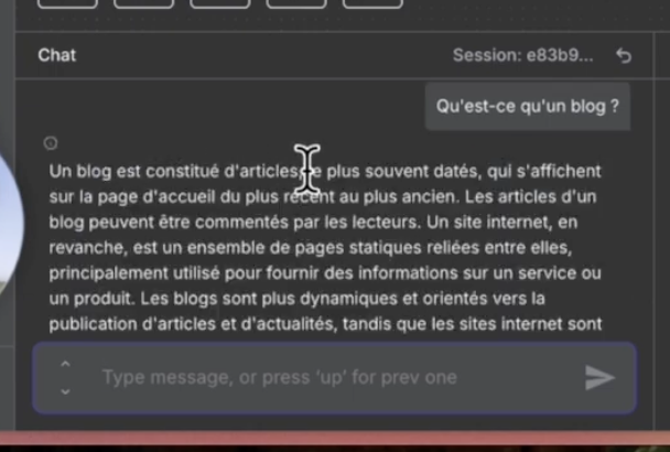 Créer un agent IA avec n8n puis le tester dans le chat : réponse tirée des PDF de formation Créer un agent IA avec n8n puis le tester dans le chat : réponse tirée des PDF de formation
